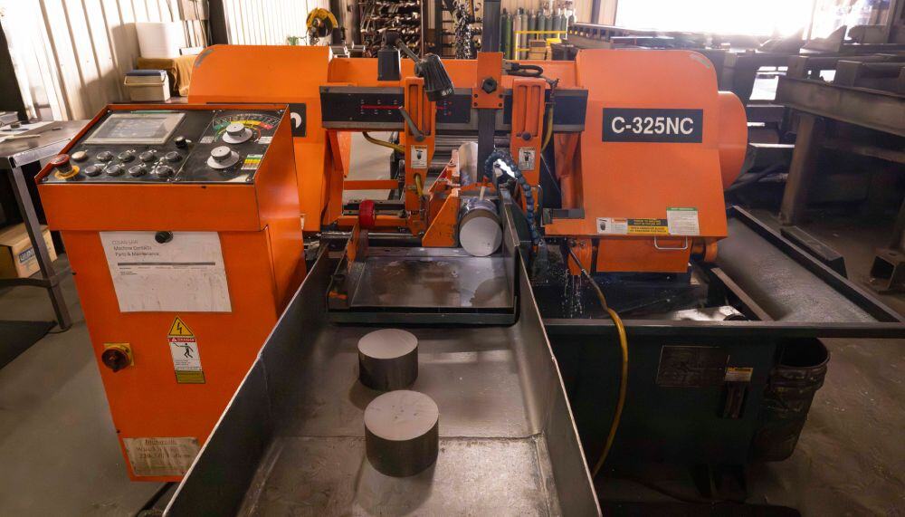 Advanced CNC Bandsaw Cutting
